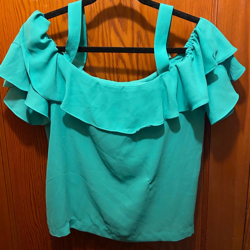 Brand new green crop top